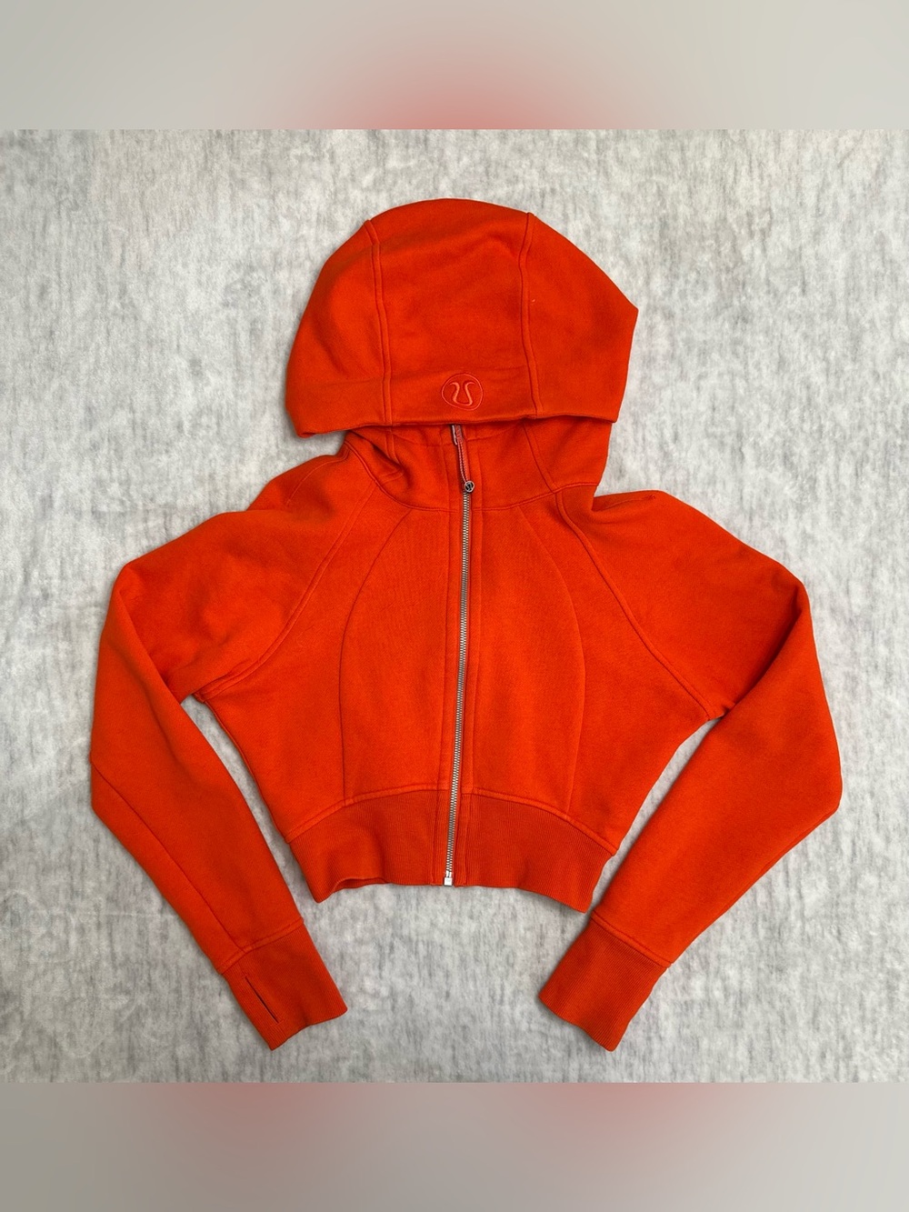 Lululemon Scuba Full-Zip Cropped Hoodie